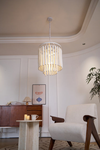 Swinton Crystal Chandelier - Elegant Lighting, Adjustable Height