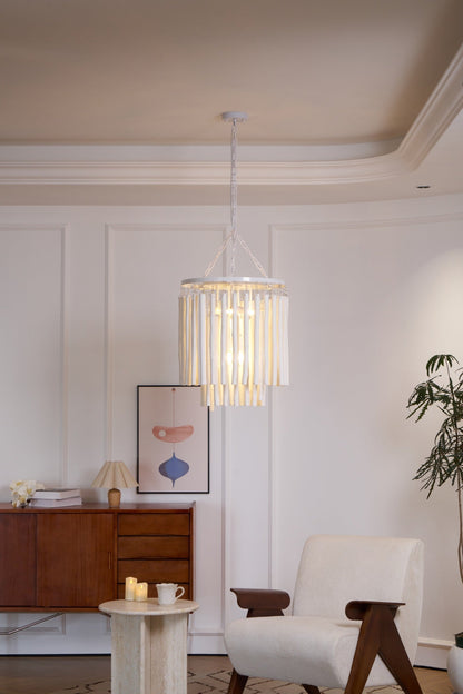 Swinton Crystal Chandelier - Elegant Lighting, Adjustable Height