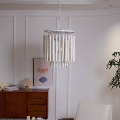 Swinton Crystal Chandelier - Elegant Lighting, Adjustable Height