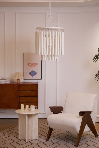 Swinton Crystal Chandelier - Elegant Lighting, Adjustable Height