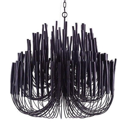 Swinton Crystal Chandelier - Elegant Lighting, Adjustable Height