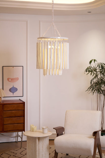 Swinton Crystal Chandelier - Elegant Lighting, Adjustable Height