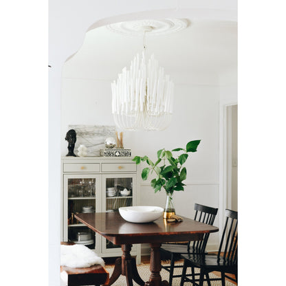 Swinton Crystal Chandelier - Elegant Lighting, Adjustable Height