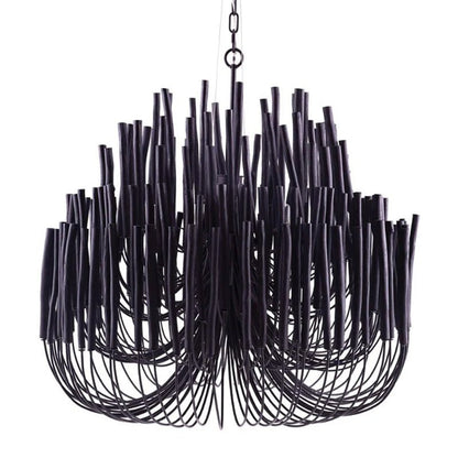 Swinton Crystal Chandelier - Elegant Lighting, Adjustable Height