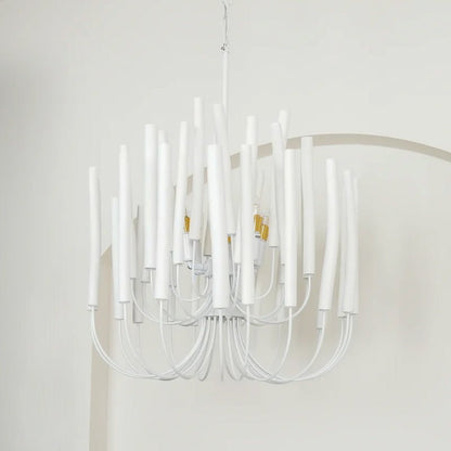 Swinton Crystal Chandelier - Elegant Lighting, Adjustable Height