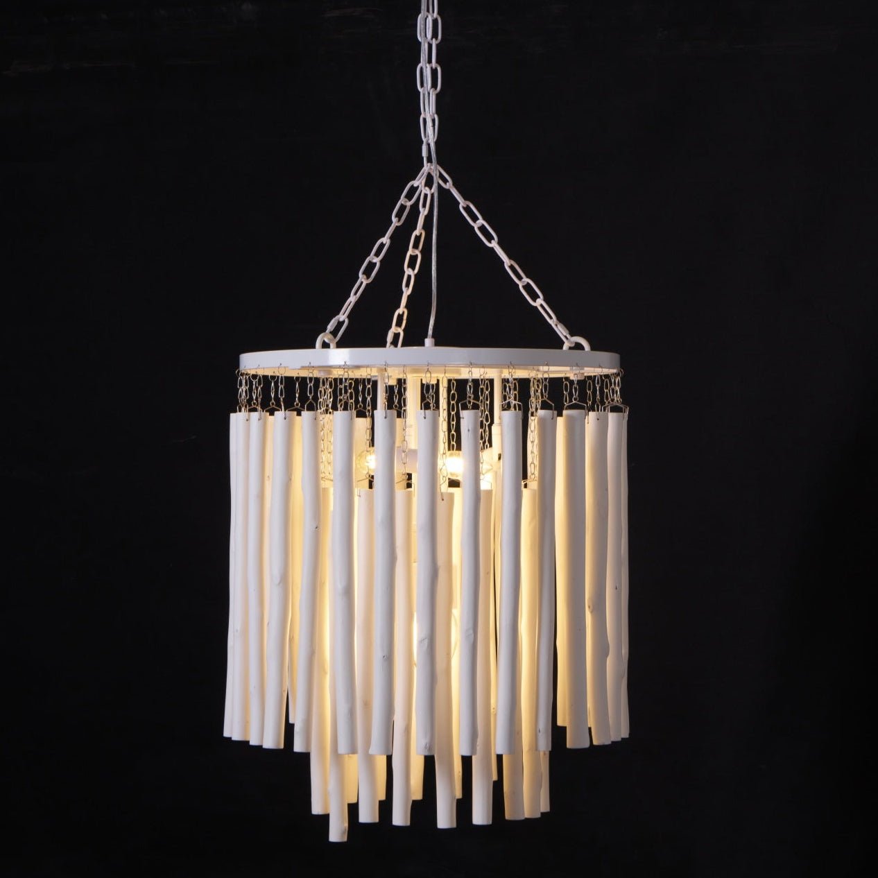 Swinton Crystal Chandelier - Elegant Lighting, Adjustable Height