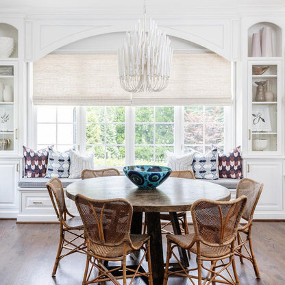Swinton Crystal Chandelier - Elegant Lighting, Adjustable Height