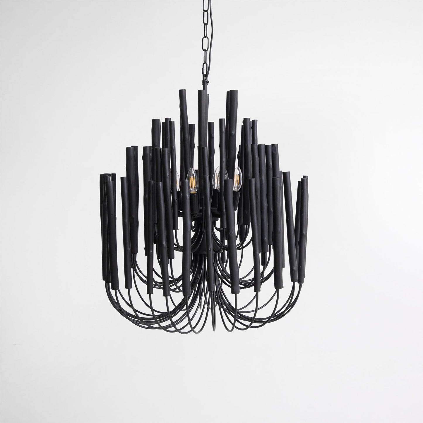 Swinton Crystal Chandelier - Elegant Lighting, Adjustable Height