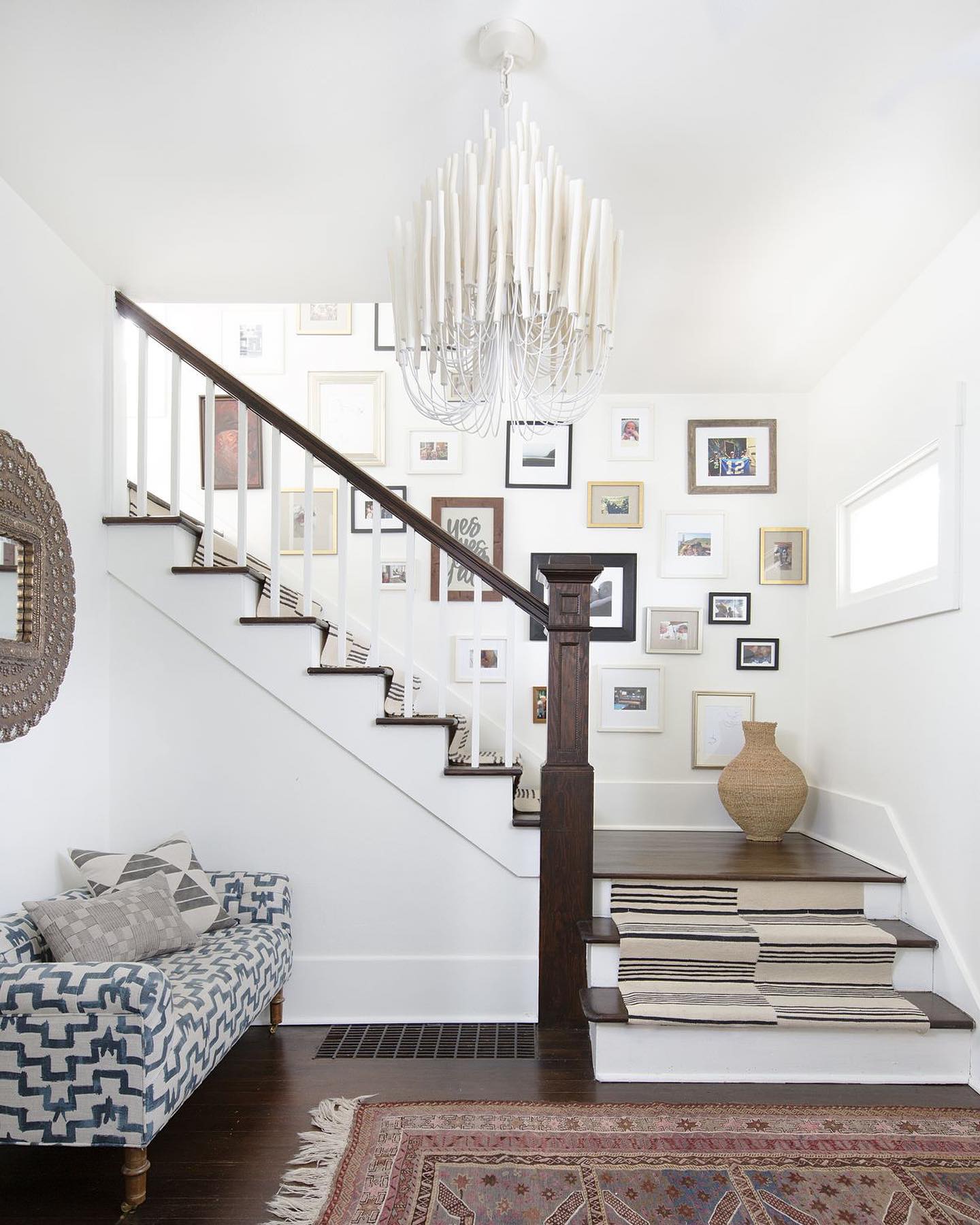 Swinton Crystal Chandelier - Elegant Lighting, Adjustable Height