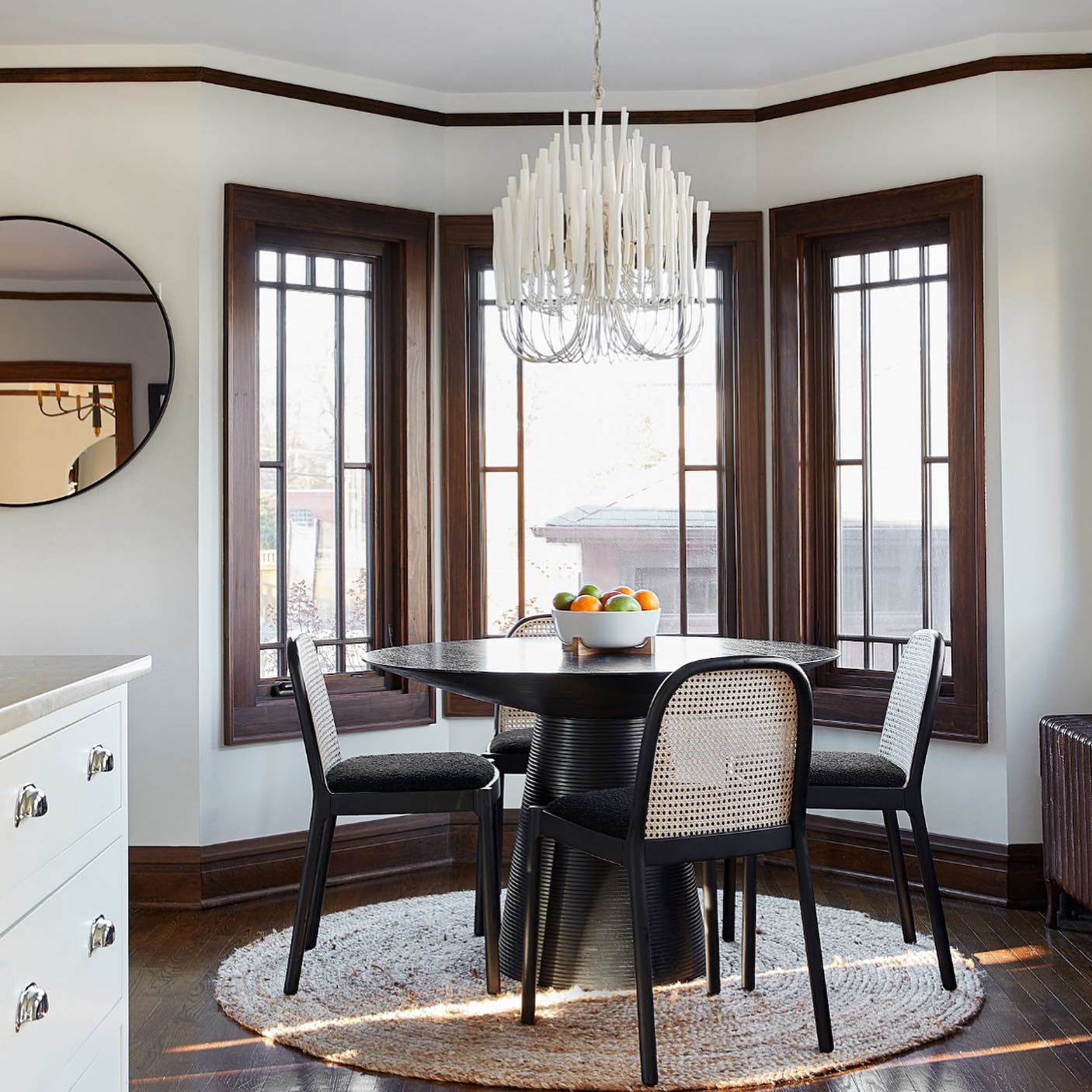 Swinton Crystal Chandelier - Elegant Lighting, Adjustable Height