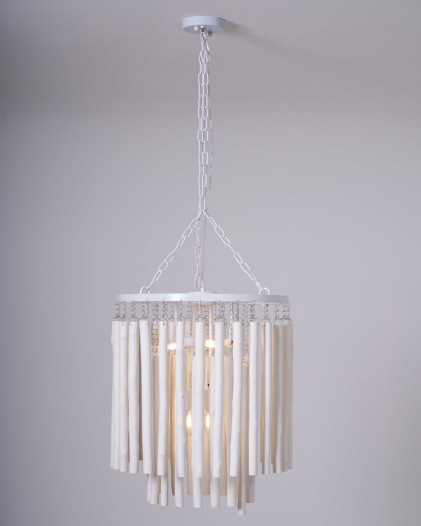 Swinton Crystal Chandelier - Elegant Lighting, Adjustable Height