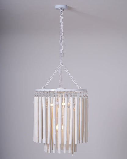 Swinton Crystal Chandelier - Elegant Lighting, Adjustable Height