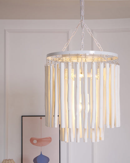 Swinton Crystal Chandelier - Elegant Lighting, Adjustable Height