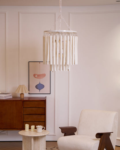Swinton Crystal Chandelier - Elegant Lighting, Adjustable Height