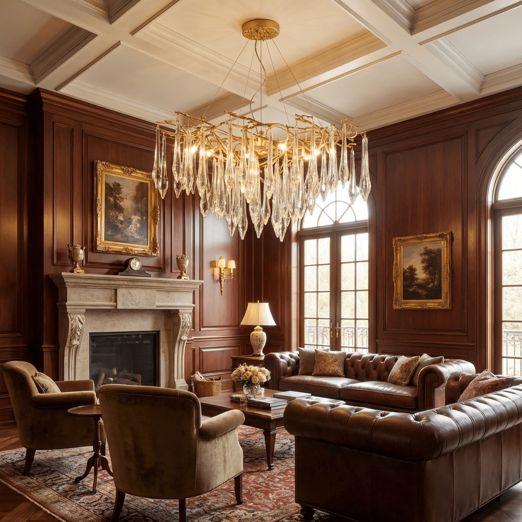 Sylvaris Crystal Branch Chandelier - Elegant Design & Adjustable Heigh