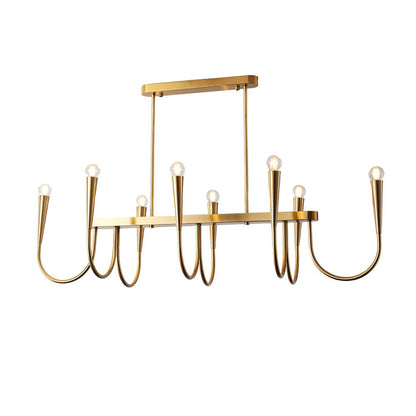 Symphony Chandelier - Elegant Crystal Lighting with Adjustable Height