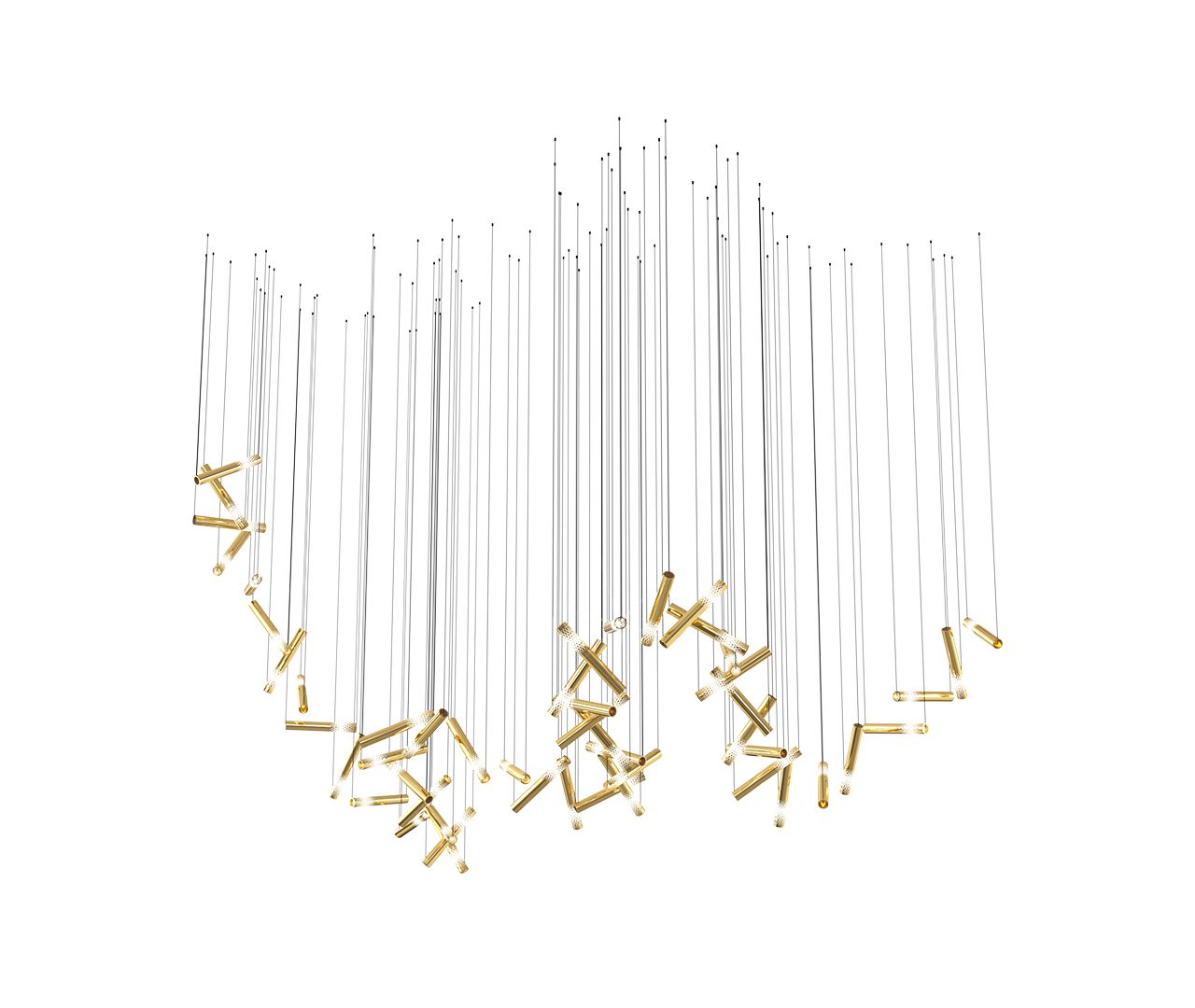 Symphony Orchestra Chandelier - Elegant Design with Adjustable Brightn