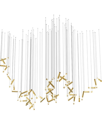 Symphony Orchestra Chandelier - Elegant Design with Adjustable Brightn