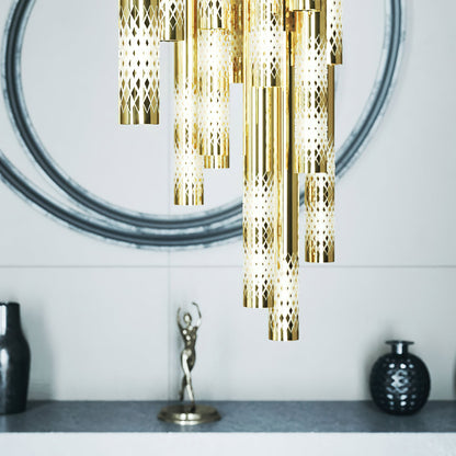 Symphony Orchestra Chandelier - Elegant Design with Adjustable Brightn