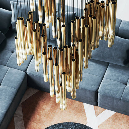 Symphony Orchestra Chandelier - Elegant Design with Adjustable Brightn