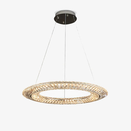 Tanager Geometric Chandelier - Modern Design, Adjustable Height, LED C
