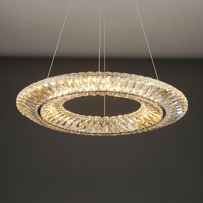 Tanager Geometric Chandelier - Modern Design, Adjustable Height, LED C