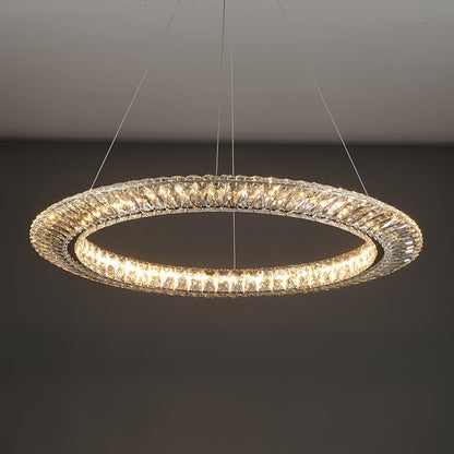 Tanager Geometric Chandelier - Modern Design, Adjustable Height, LED C
