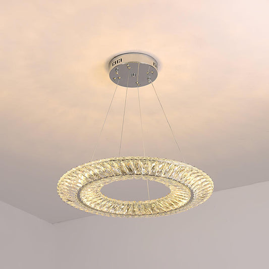 Tanager Geometric Chandelier - Modern Design, Adjustable Height, LED C