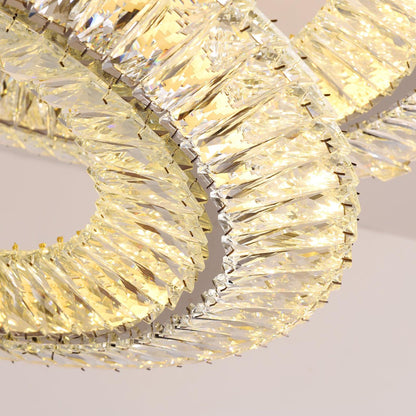Tanager Geometric Chandelier - Modern Design, Adjustable Height, LED C