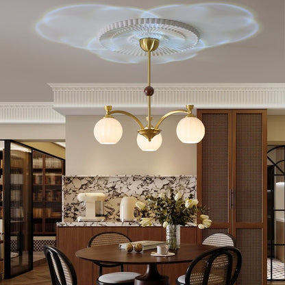 Solmere Crystal Chandelier - Elegant Design, Dimmable LED Lights