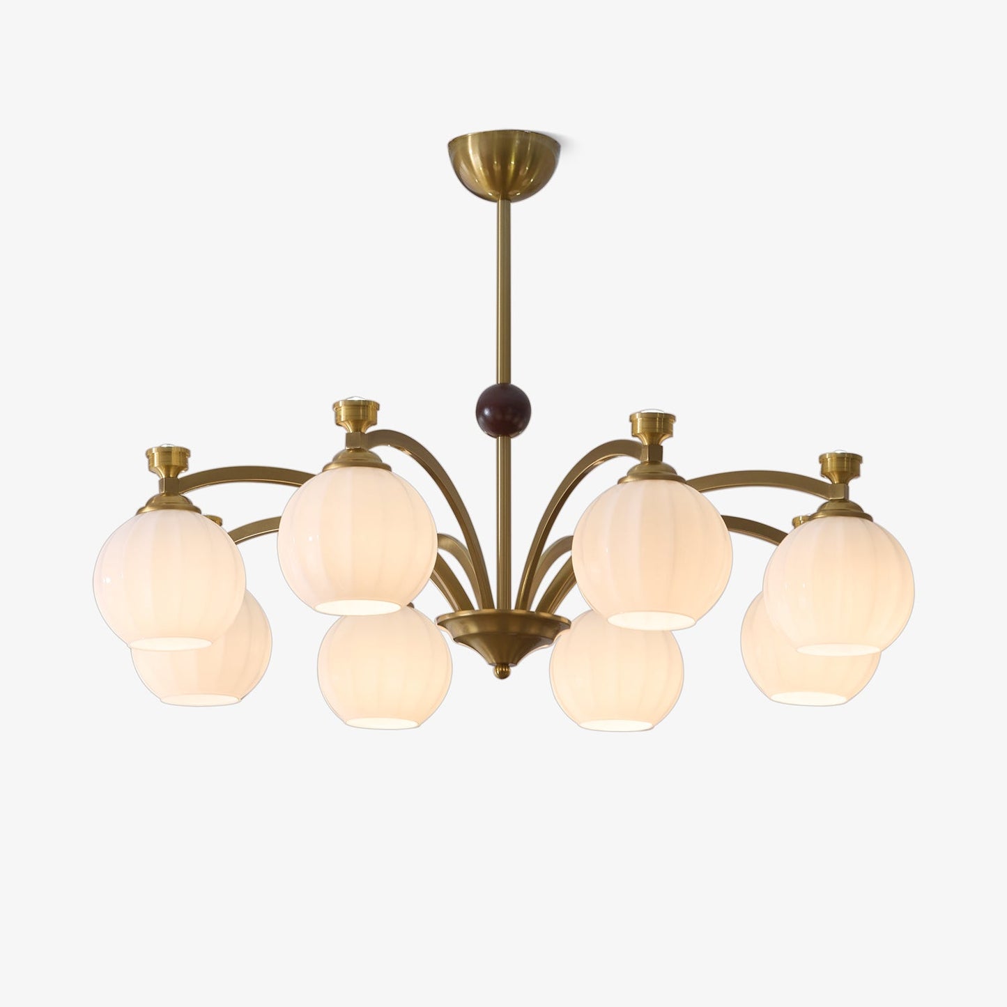 Solmere Crystal Chandelier - Elegant Design, Dimmable LED Lights
