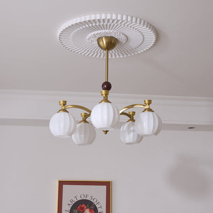 Solmere Crystal Chandelier - Elegant Design, Dimmable LED Lights