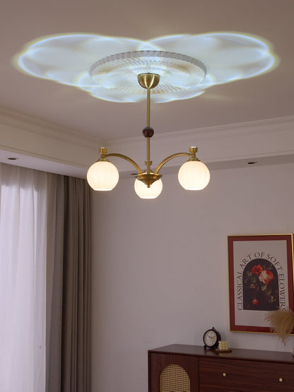 Solmere Crystal Chandelier - Elegant Design, Dimmable LED Lights