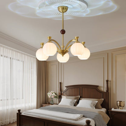 Solmere Crystal Chandelier - Elegant Design, Dimmable LED Lights