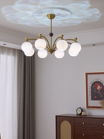 Solmere Crystal Chandelier - Elegant Design, Dimmable LED Lights