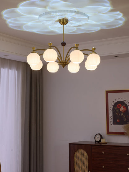 Solmere Crystal Chandelier - Elegant Design, Dimmable LED Lights
