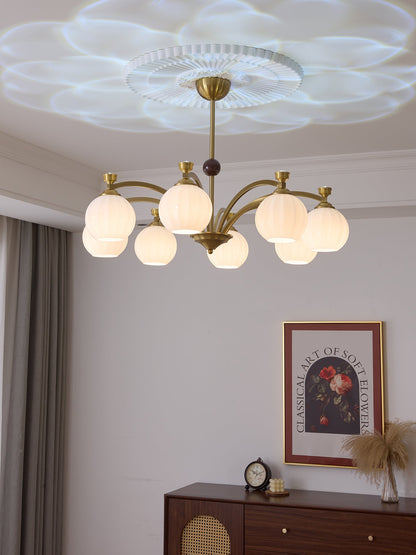 Solmere Crystal Chandelier - Elegant Design, Dimmable LED Lights