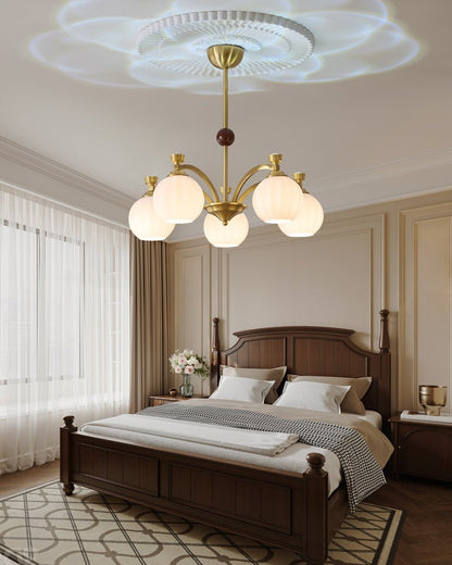 Solmere Crystal Chandelier - Elegant Design, Dimmable LED Lights