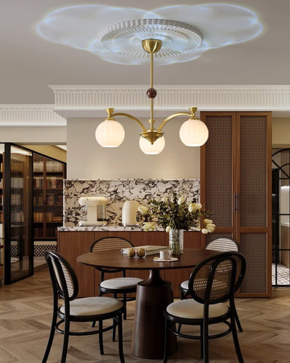 Solmere Crystal Chandelier - Elegant Design, Dimmable LED Lights