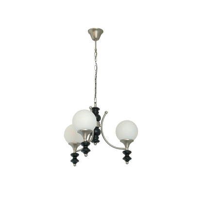 Tina Wooden Chandelier - Elegant Design & Adjustable Height Lighting