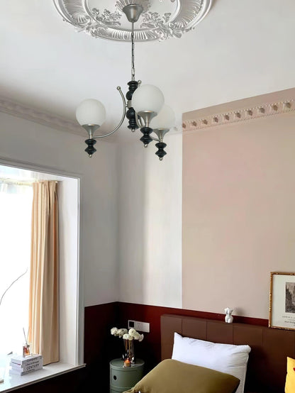 Tina Wooden Chandelier - Elegant Design & Adjustable Height Lighting