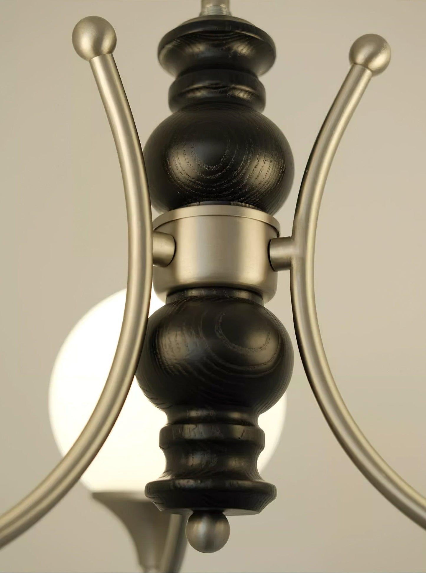 Tina Wooden Chandelier - Elegant Design & Adjustable Height Lighting