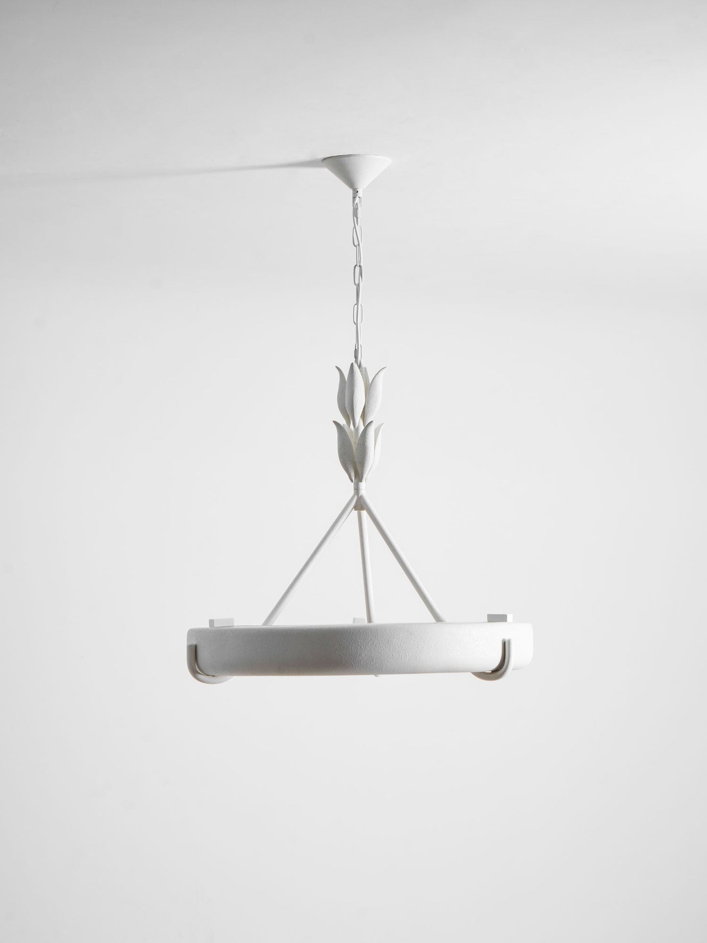 Tinsley Plaster Chandelier - Elegant Design with Adjustable Height & S