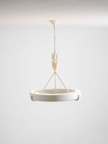 Tinsley Plaster Chandelier - Elegant Design with Adjustable Height & S