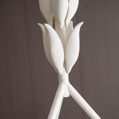 Tinsley Plaster Chandelier - Elegant Design with Adjustable Height & S