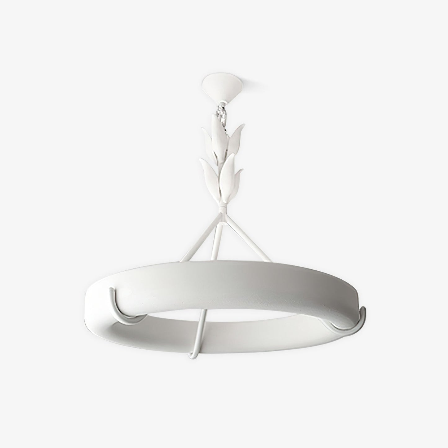 Tinsley Plaster Chandelier - Elegant Design with Adjustable Height & S
