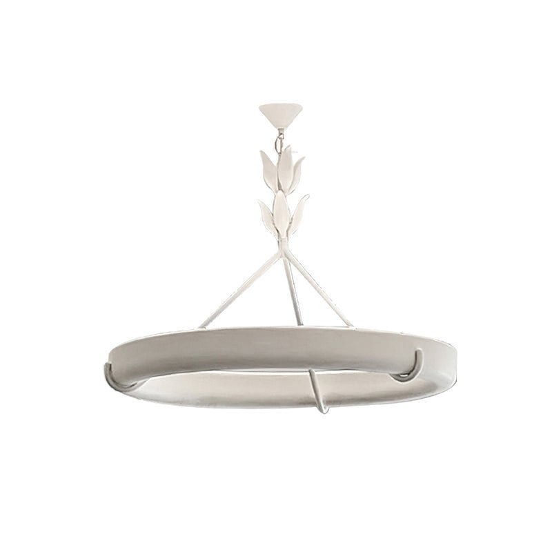 Tinsley Plaster Chandelier - Elegant Design with Adjustable Height & S