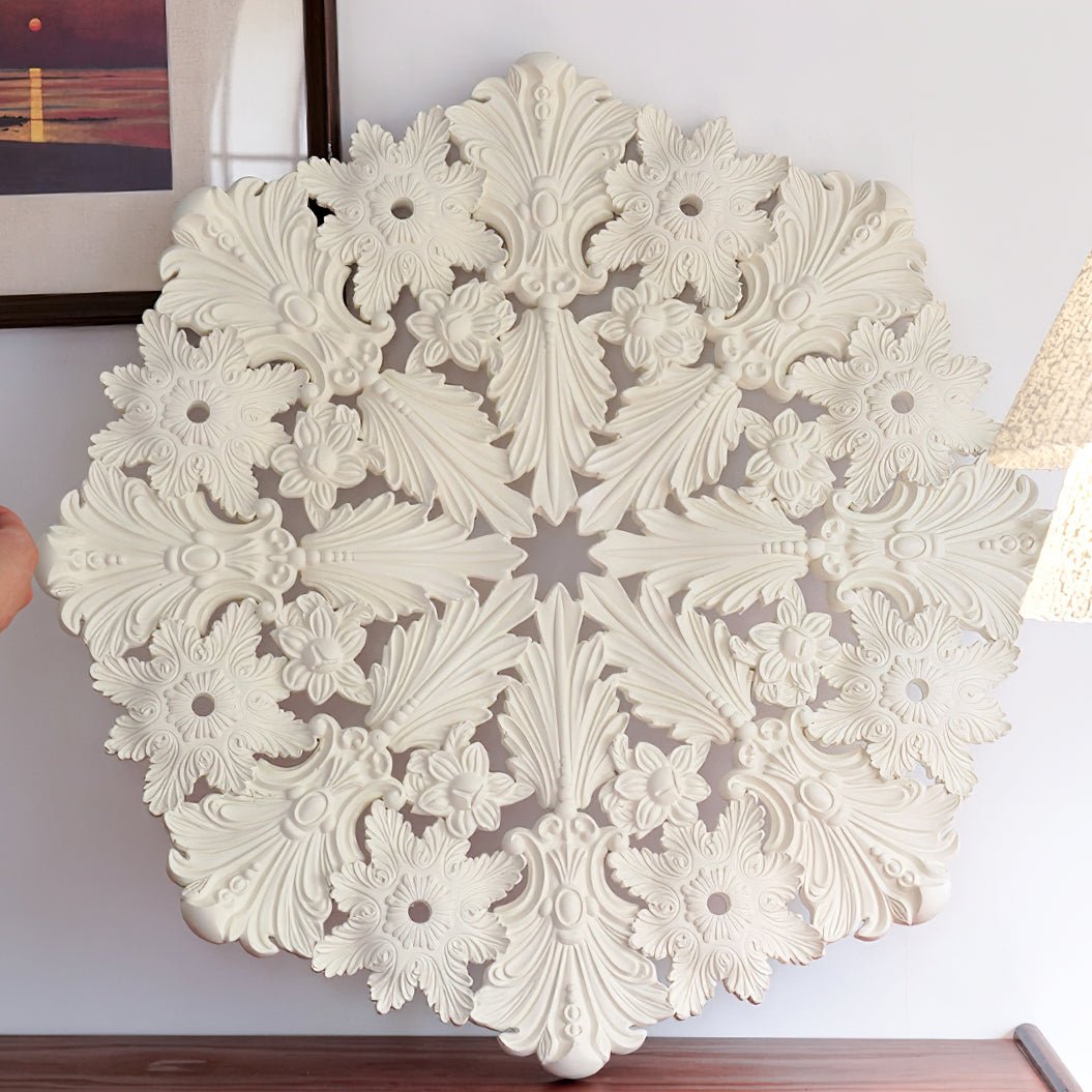Tinsley Plaster Chandelier - Elegant Design with Adjustable Height & S