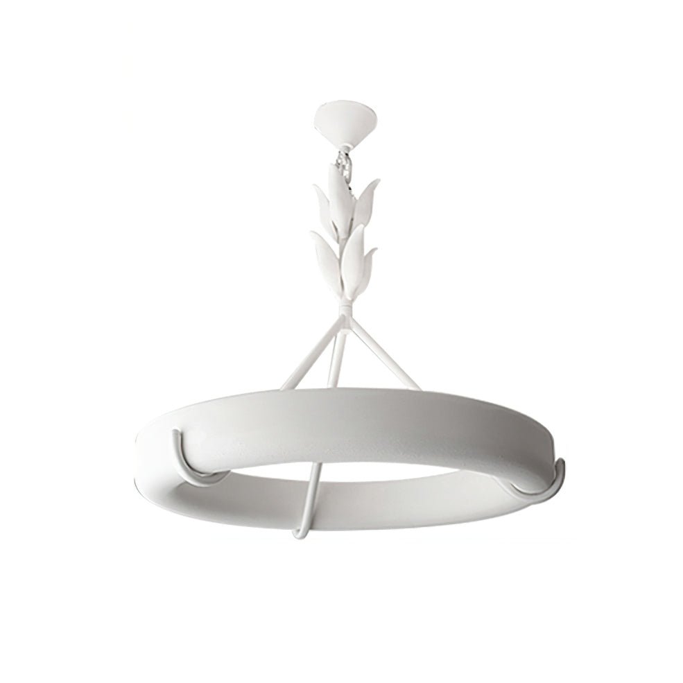 Tinsley Plaster Chandelier - Elegant Design with Adjustable Height & S