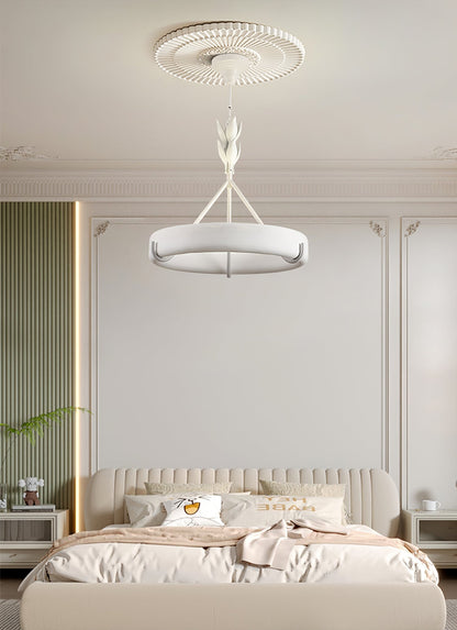 Tinsley Plaster Chandelier - Elegant Design with Adjustable Height & S